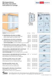 Hawa Clipo 26 GR IS Montageanleitung