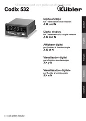 Kübler Codix 532 Bedienungsanleitung