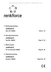 Renkforce 1402632 Bedienungsanleitung