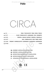 Pablo CIRCA Montage-/Installationsanleitung