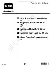 Toro Recycler 20954 Bedienungsanleitung