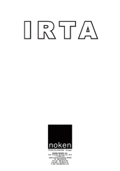 noken IRTA Montage-, Wartungs- Und Gebrauchsanweisungen