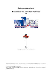 WilTec 62354 Bedienungsanleitung