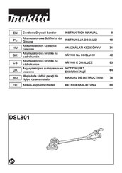 Makita DSL801Z Betriebsanleitung