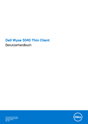 Dell Wyse 3040 Thin Client Benutzerhandbuch