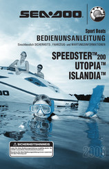 BRP sea-doo SPEEDSTER 200 2006 Bedienungsanleitung