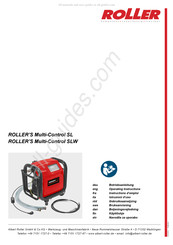 Roller Multi-Control SL Betriebsanleitung