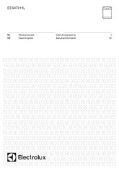 Electrolux EES47311L Benutzerinformation