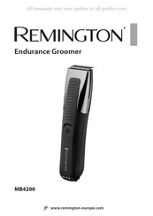 Remington MB4200 Bedienungsanleitung