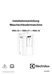 Electrolux WB6-35 Installationsanleitung