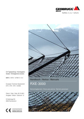 Geobrugg RXE-3000 Handbuch