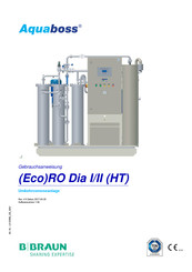 B. Braun Aquaboss EcoRO Dia II Gebrauchsanweisung