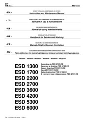 omi ESD 1700 Handbuch Für Betrieb Und Wartung