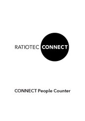 ratiotec CONNECT People Counter Bedienungsanleitung