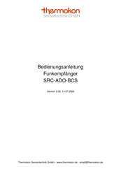 Thermokon SRC-ADO-BCS Bedienungsanleitung