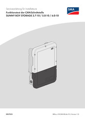 SMA SUNNY BOY STORAGE 5.0 Serviceanleitung Für Installateure