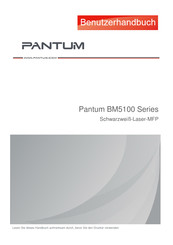Pantum BM5105ADN Serie Benutzerhandbuch
