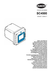 Hach SC4500 Basis-Benutzerhandbuch