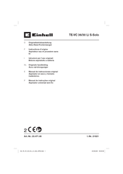 EINHELL 23.471.40 Originalbetriebsanleitung