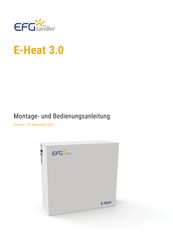 EFG E-Heat 3.0 Montage- Und Bedienungsanleitung