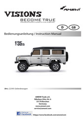 Amewi AMX Rock Geländewagen Bedienungsanleitung