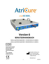 AtriCure cryoICE BOX Benutzerhandbuch