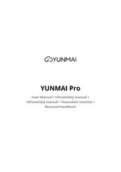 Yunmai Pro M1806 Benutzerhandbuch