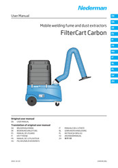 Nederman FilterCart Carbon Bedienungsanleitung