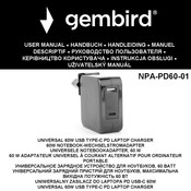 Gembird NPA-PD60-01 Handbuch
