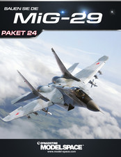 Deagostini MODEL SPACE MiG-29 Bauanleitung