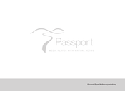 Horizon Fitness Passport Player Bedienungsanleitung