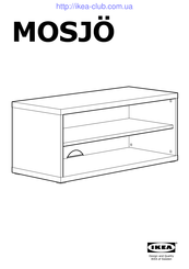 IKEA MOSJÖ Bedienungsanleitung