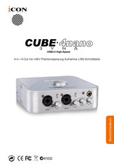 ICON Cube4Nano Live Benutzerhandbuch