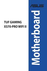 Asus TUF Gaming X570-Pro WIFI II Bedienungsanleitung