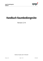 spega clima RO-rH Handbuch