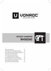 VONROC RH502AC Originalbetriebsanleitung