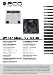 ECG OV 137 Glass Bedienungsanleitung