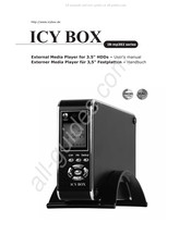 Icy Box IB-mp302 Serie Handbuch