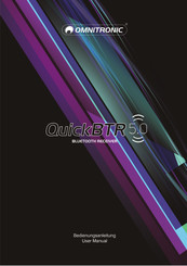Omnitronic QuickBTR-5.0 Bedienungsanleitung