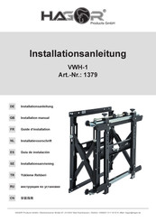 HAGOR VWH-1 Installationsanleitung