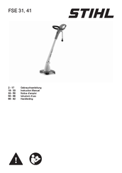 Stihl FSE 31 Gebrauchsanleitung