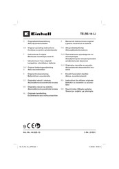EINHELL 44.620.10 Originalbetriebsanleitung