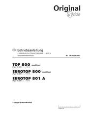 Pottinger EUROTOP 801 A Betriebsanleitung
