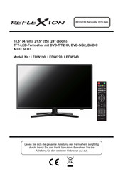 Reflexion LEDW220 Bedienungsanleitung