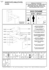 Trasman 5022 DGAME Montageanleitung