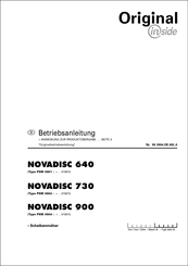 Pottinger NOVADISC 730 Betriebsanleitung