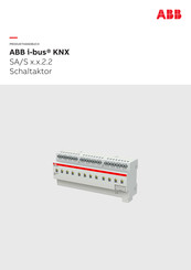 ABB i-bus KNX SA/S 4.10.2.2 Produkthandbuch