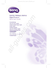 BenQ PX9710 Kurzanleitung