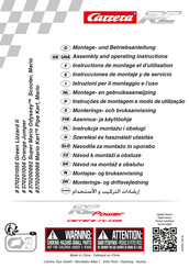 Carrera RC 370201056 Montage- Und Betriebsanleitung