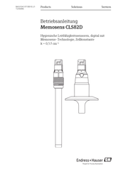 Endress+Hauser Memosens CLS82D Betriebsanleitung